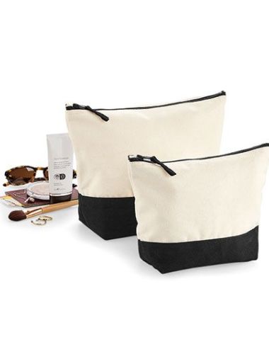 Dipped Base Canvas Accessory Bag