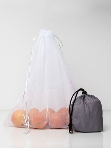 Recycled Mesh Bag Set Of 3